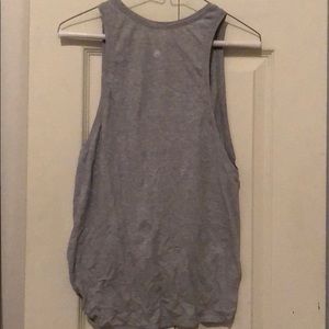 Lululemon side tie tank gray size 4
